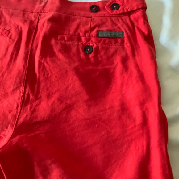 Anthropologie Level 99 women's trousers/jeans red color Size 29/30 (adjustable) - Picture 10 of 16